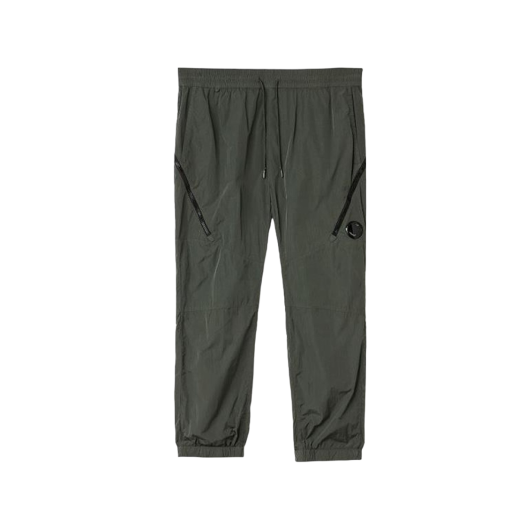 C.P. Company Chrome-R Garment Dyed Track Pants Green - 21SS