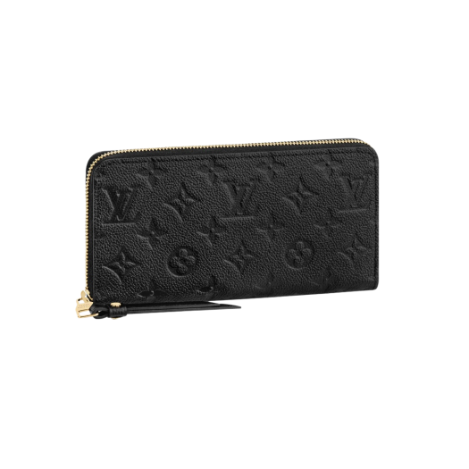 Louis Vuitton Zippy Wallet Monogram Empreinte Black