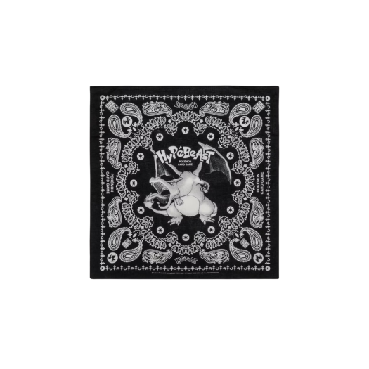 Pokemon x Hypebeast TCG 25th Anniversary Capsule Collection Bandana Black