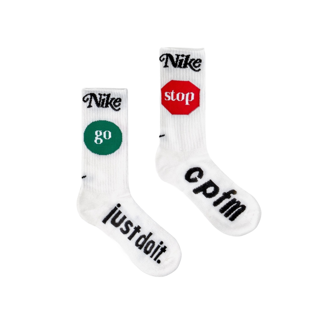나이키 x CPFM 삭스 화이트(Nike x Cactus Plant Flea Market Socks White)