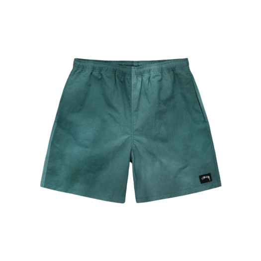 Stussy Wave Dye Nylon Shorts Atlantic