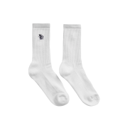 NOS7 Embroidery Socks Navy