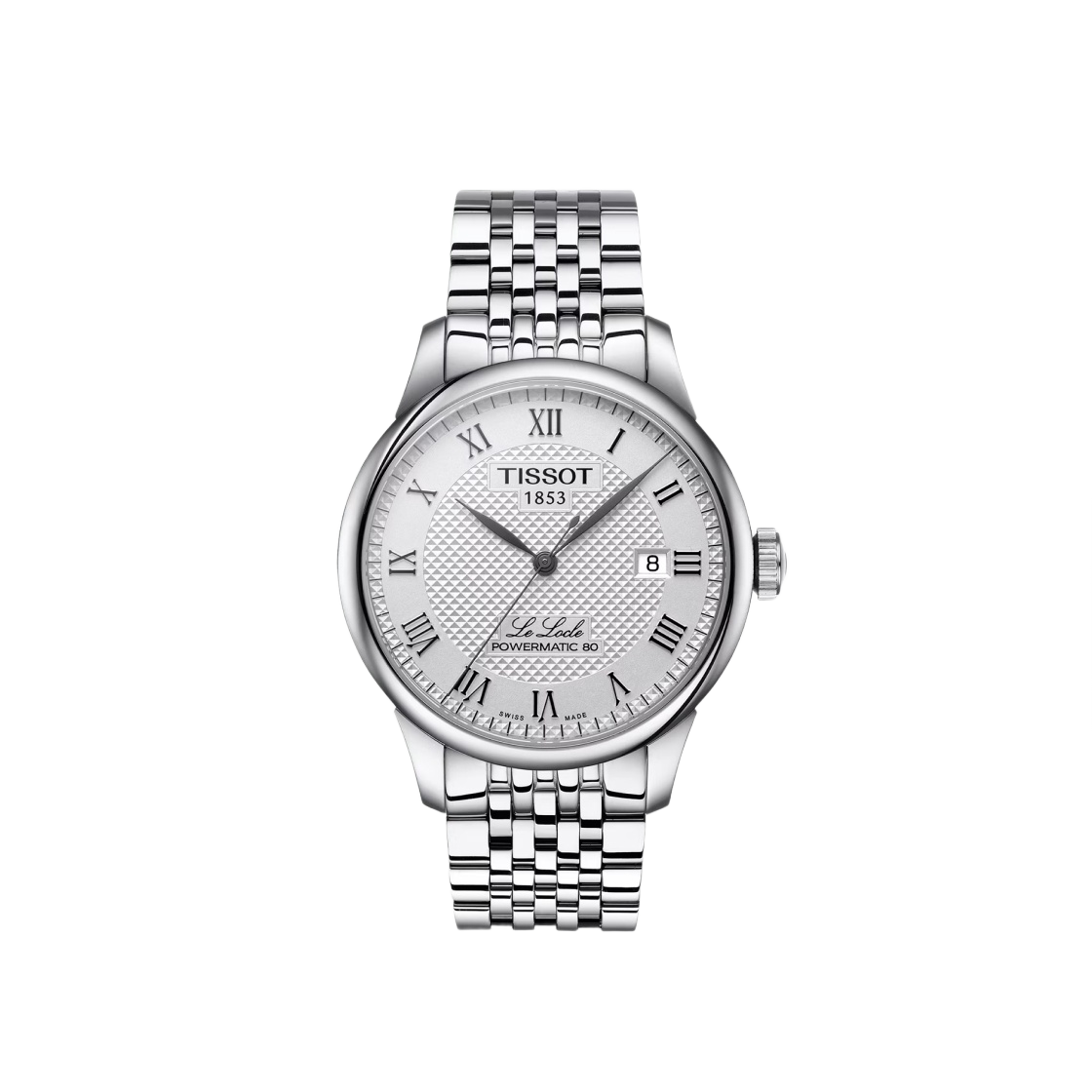 T0064071103300 Tissot Le Locle Powermatic 80 39mm Stainless Steel Silver