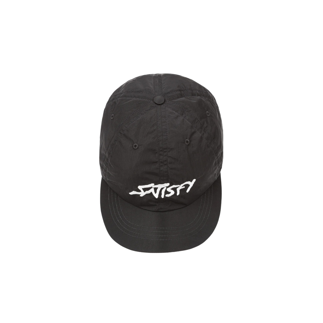 새티스파이 플라이트실크 러닝 캡 블랙(Satisfy Flitesilk Running Cap Black) - 1