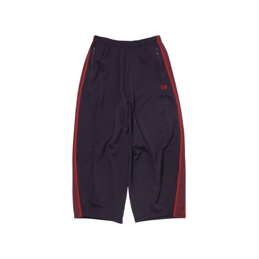 Needles H.D. Track Pants Poly Smooth Dark Purple