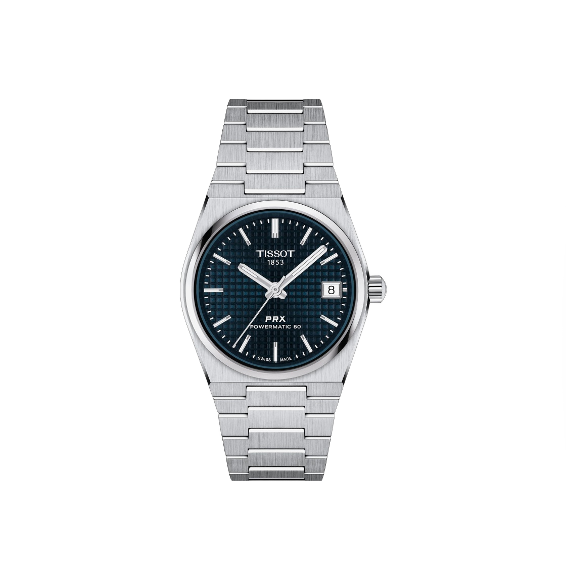 티쏘 PRX 파워매틱 80 35mm 스틸 블루(Tissot PRX Powermatic 80 35mm Steel Blue)