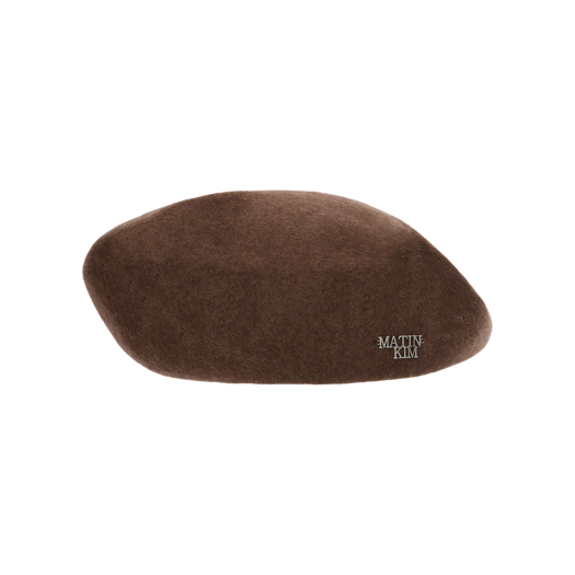 人気★MATIN KIM ★STUD LOGO POINT BERET MATIN KIM ベレー帽 STUD LOGO POINT BERET