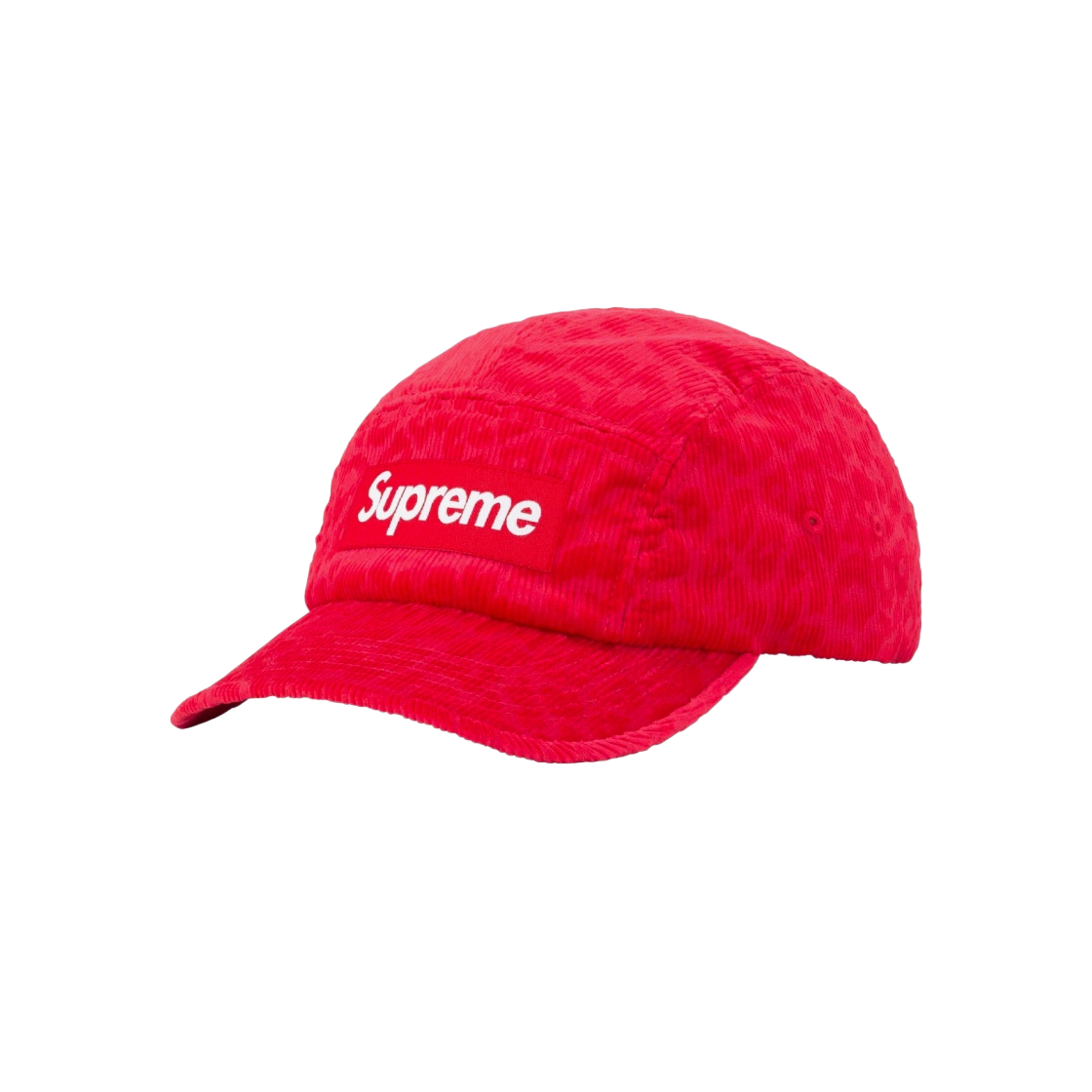 슈프림 레오파드 코듀로이 캠프캡 블랙 - 23FW | Supreme | KREAM