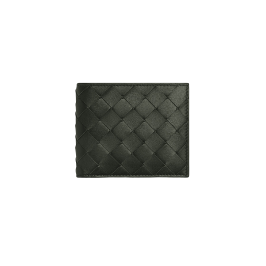 Bottega Veneta Bi-Fold Wallet Dark Green