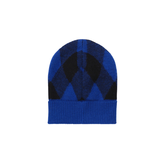 Burberry Argyle Wool Beanie Knight Black
