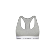 (W) Calvin Klein Modern Cotton Bralette Grey Heather