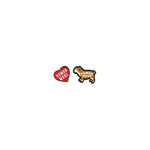 韓国限定 HUMAN MADE x VERDY PIN 2P SET 휴먼메이드 x 베르디 핀 핑크 (2개 세트) - 서울 스토어 한정