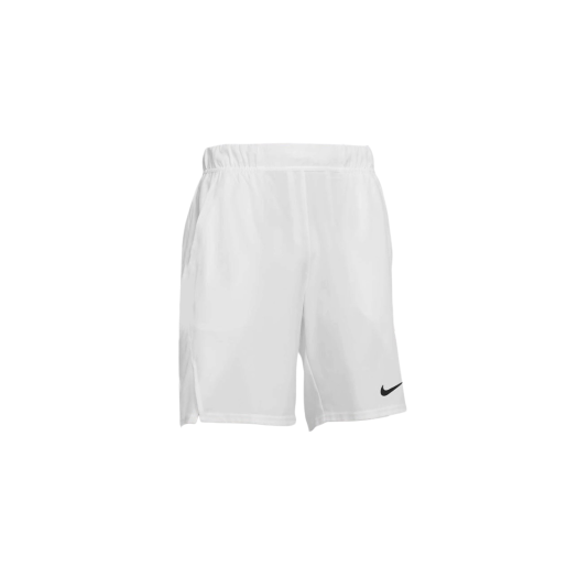 Nike Court Dri-Fit Victory 9 Inch Tennis Shorts White - Asia