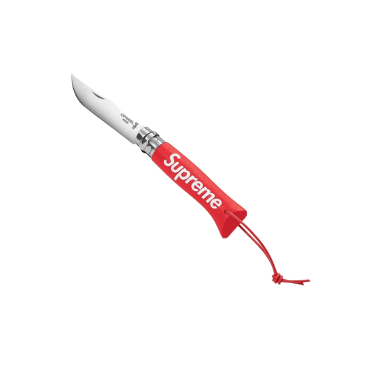 Supreme x Opinel No.08 Folding Knife Red - 20FW