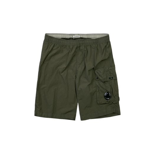 C.P. Company Flatt Nylon Lens Swim Shorts Ivy Green - 23SS