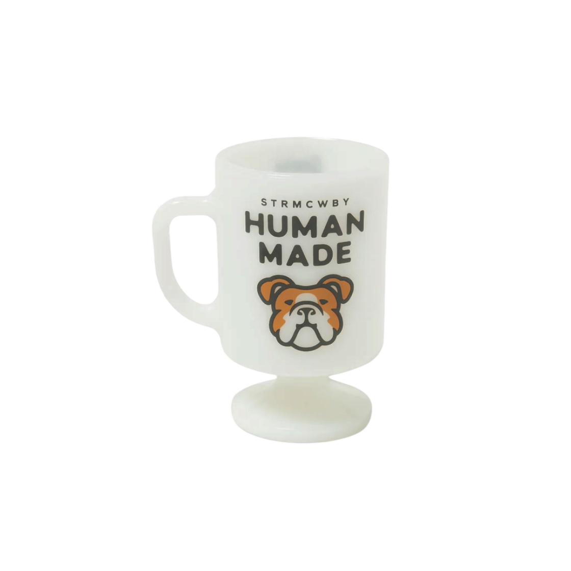 휴먼 메이드 글래스 페데스탈 머그 화이트 | Human Made | KREAM