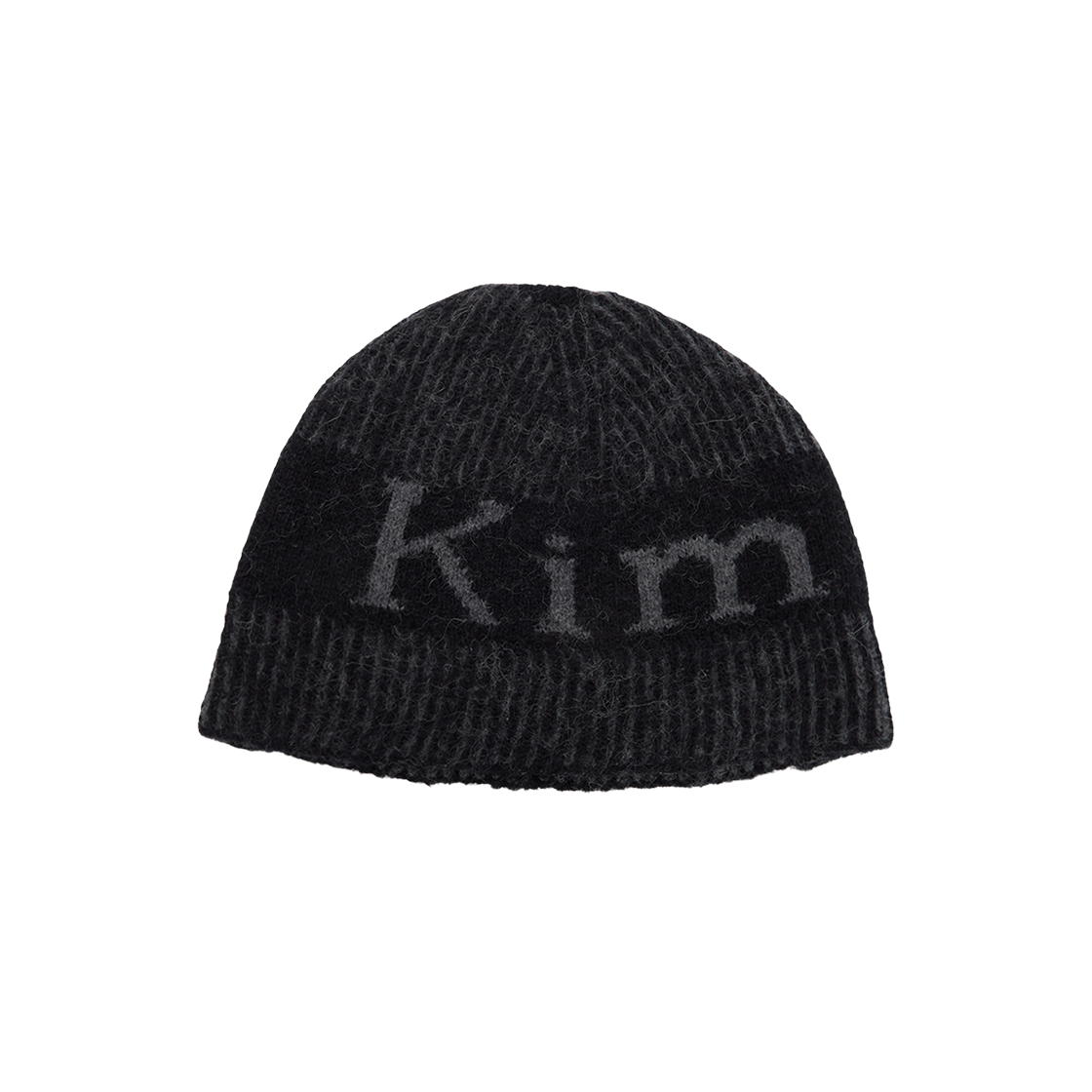 Matin Kim☆STRIPE CHUNKY BEANIE STRIPE CHUNKY BEANIE IN BLACK – Matin Kim