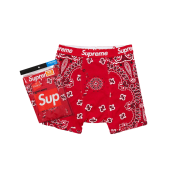 Supreme Hanes Bandana Boxer Briefs Red (2 Pack)