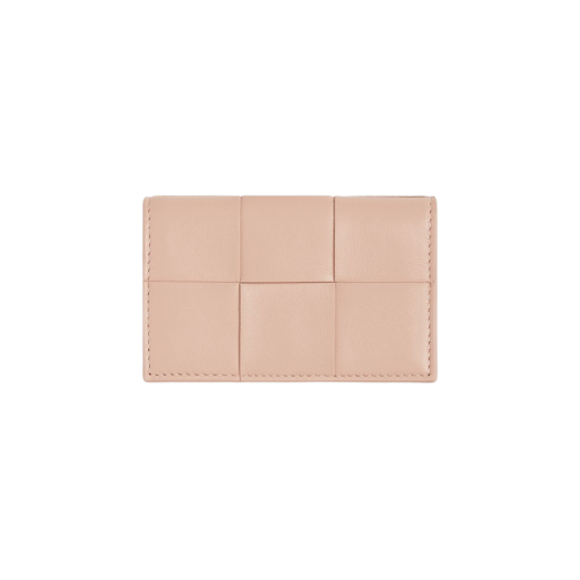 Bottega Veneta Cassette Business Card Case Lotus