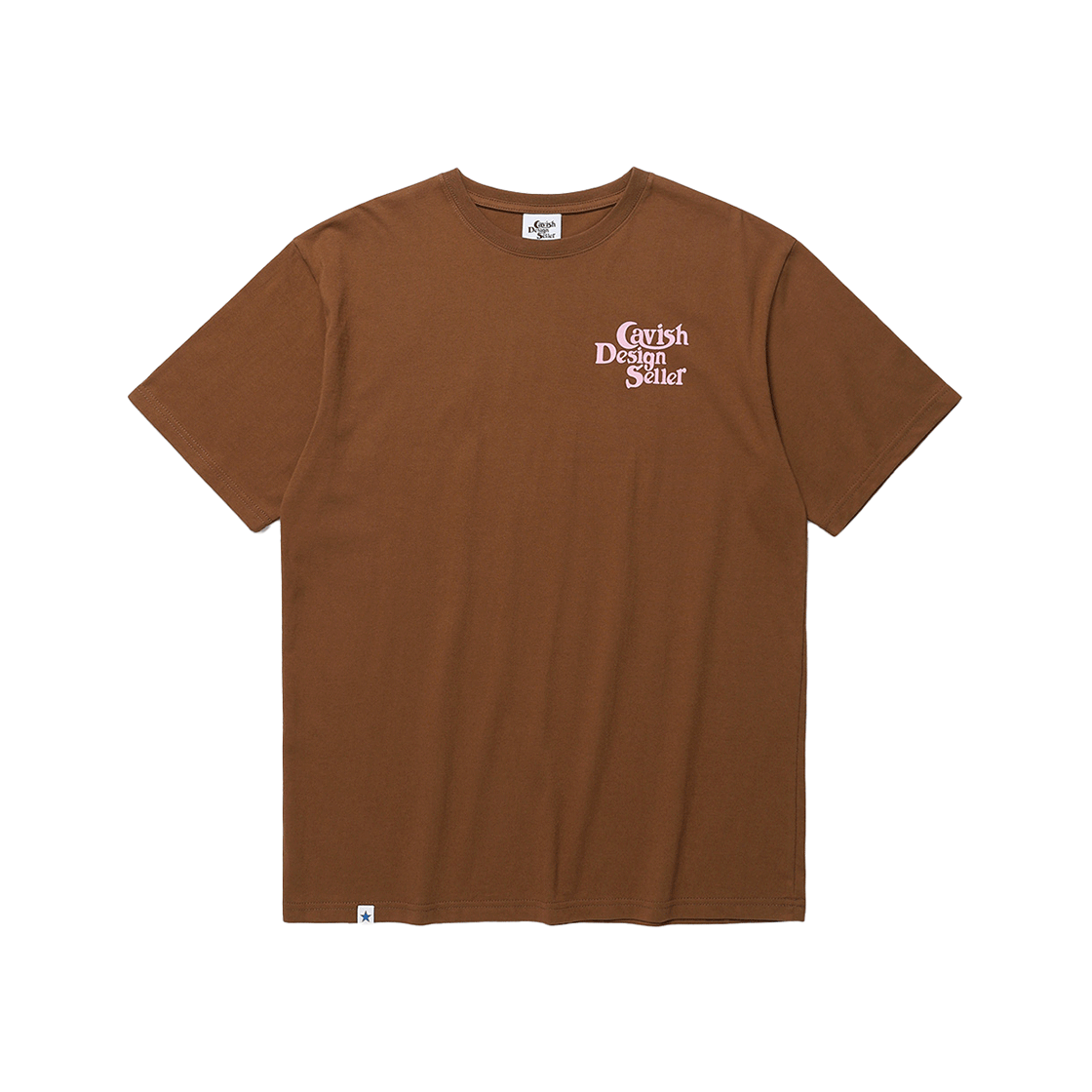 카비시 셀러 로고 숏슬리브 티셔츠 브라운(CAVISH Seller Logo SS Tee Brown) - 2