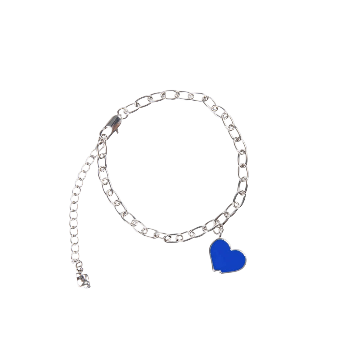 【ADERERROR】Twin heart bracelet ★関税込み★ 아더에러 트윈 하트 브레이슬릿 실버 | Ader Error | KREAM
