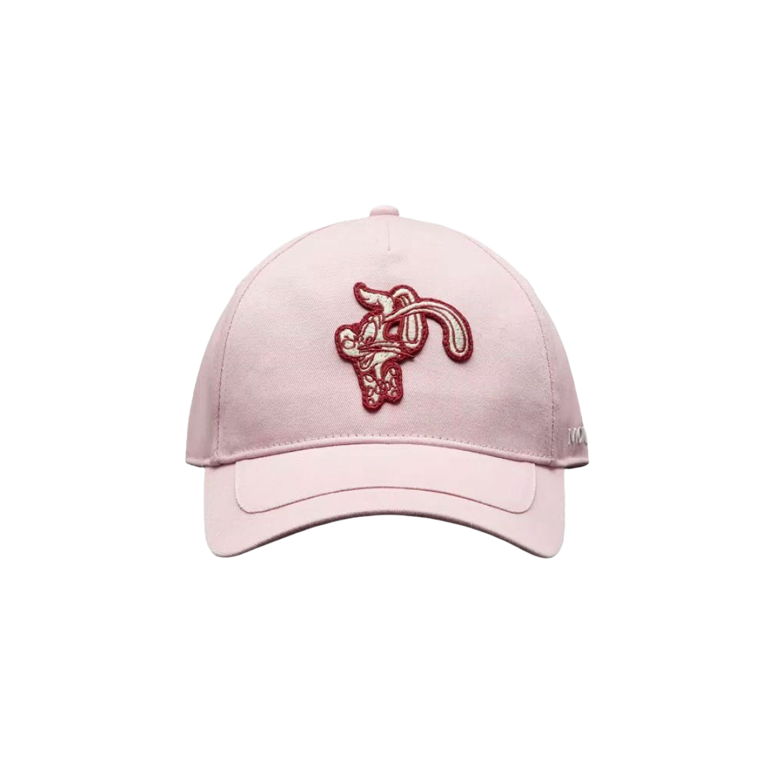 (W) 몽클레르 자수 베이스볼 캡 핑크 - 23SS((W) Moncler Embroidered Baseball Cap Pink - 23SS) - 1