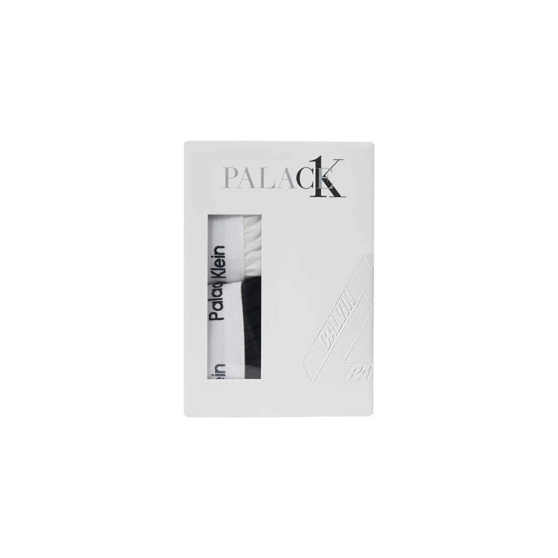 팔라스 x CK1 우븐 박서 클래식 화이트 블랙 (2개입)(Palace x CK1 Woven Boxers Classic White Black (2 Pack)) - 2