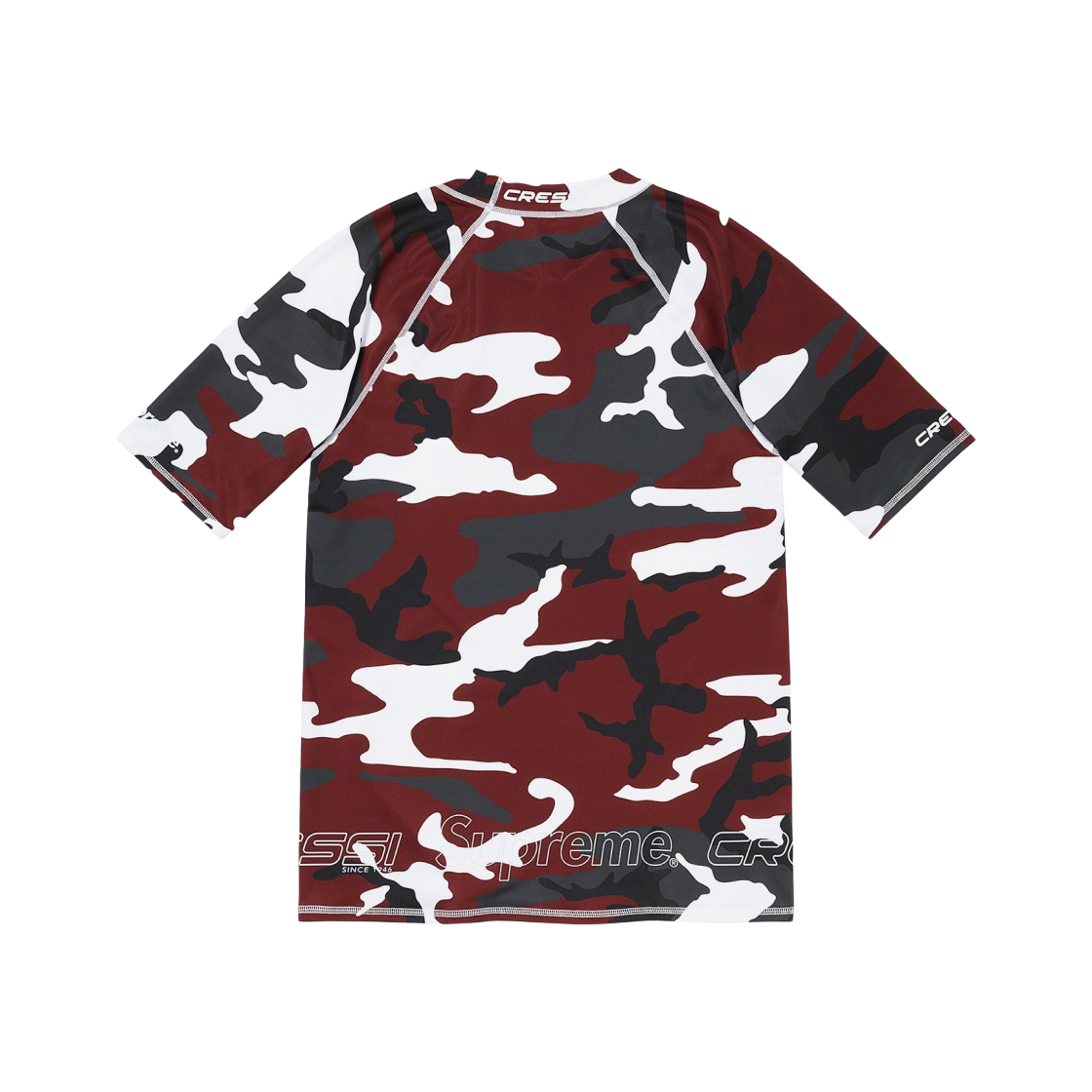 슈프림 x 크레시 래쉬가드 레드 카모 - 21SS(Supreme x Cressi Rash Guard Red Camo - 21SS) - 2