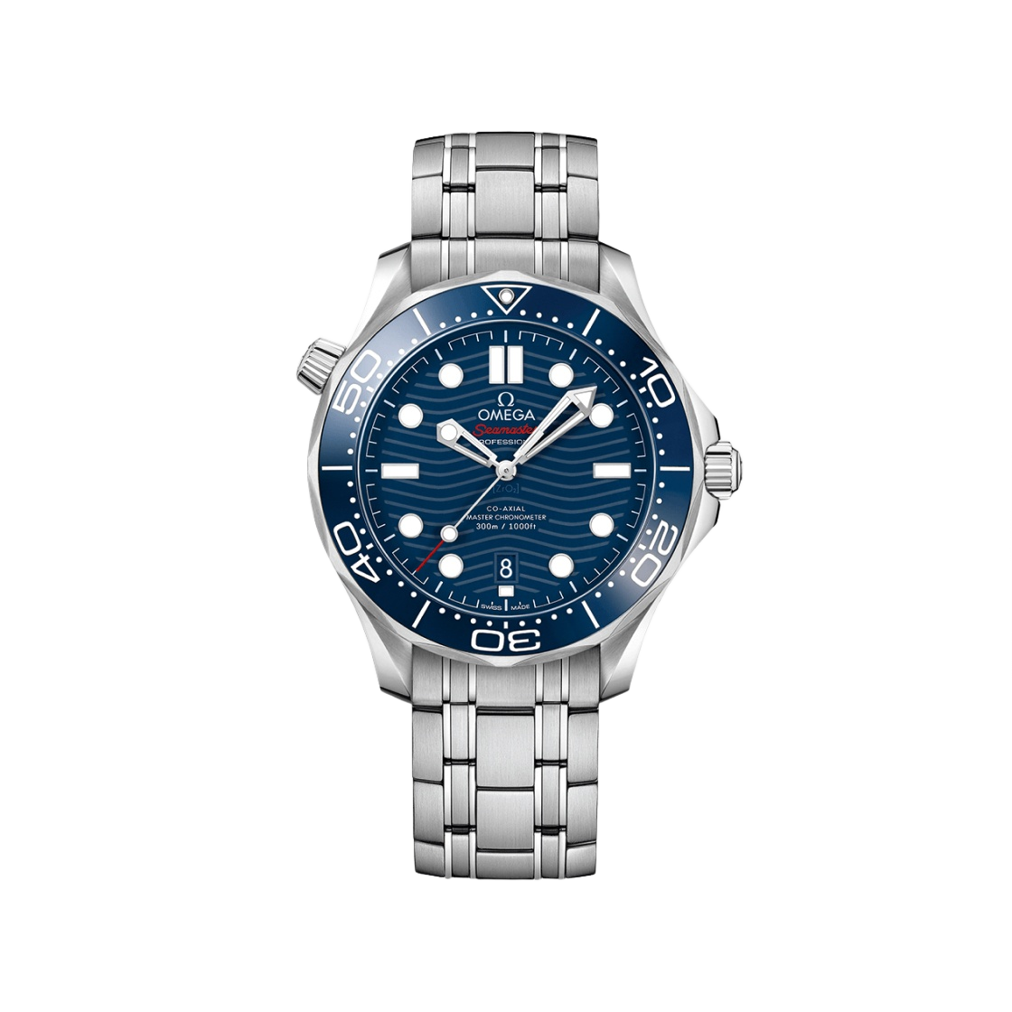 오메가 씨마스터 다이버 300M 코 액시얼 마스터 크로노미터 스틸 블루(Omega Seamaster Diver 300M Co Axial Master Chronometer Steel Blue)
