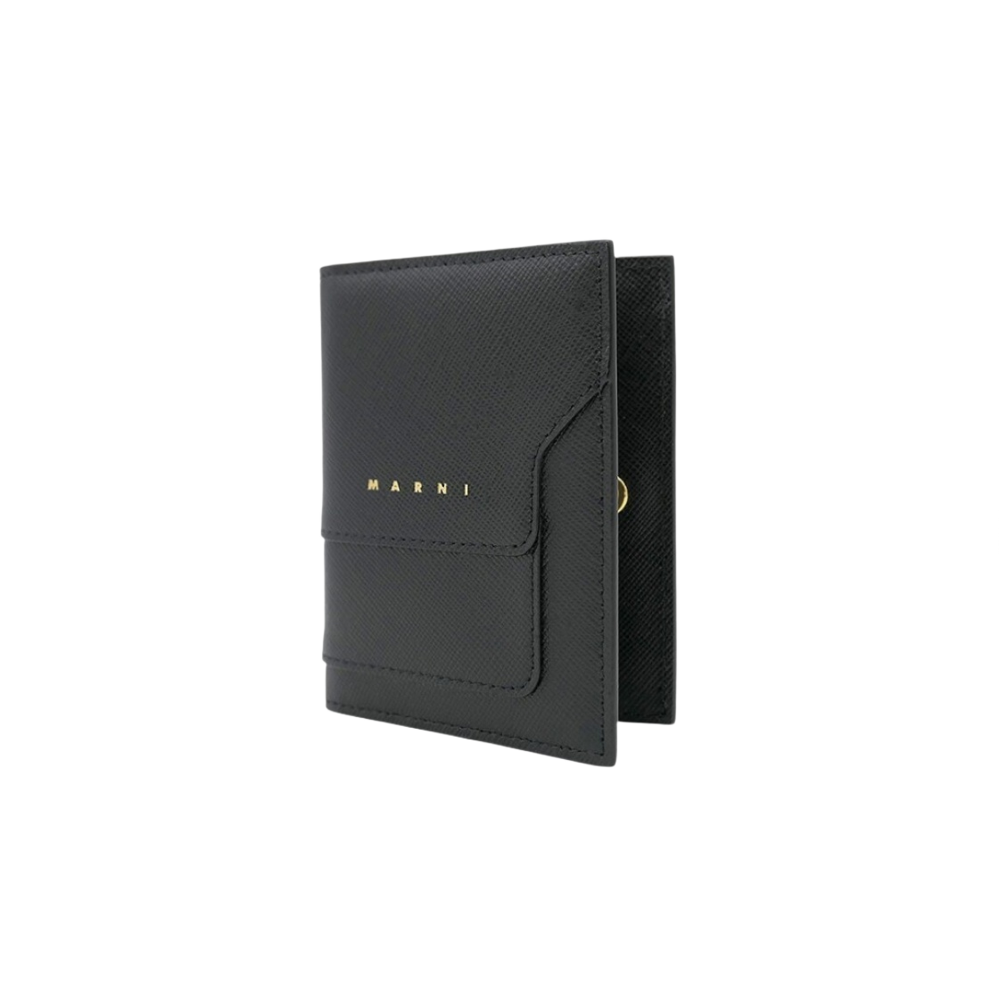 마르니 사피아노 레더 카드 홀더 블랙(Marni Saffiano Leather Card Holder Black) - 2