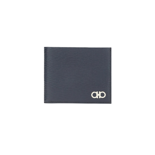Ferragamo Gancini Wallet Deep Ocean Black