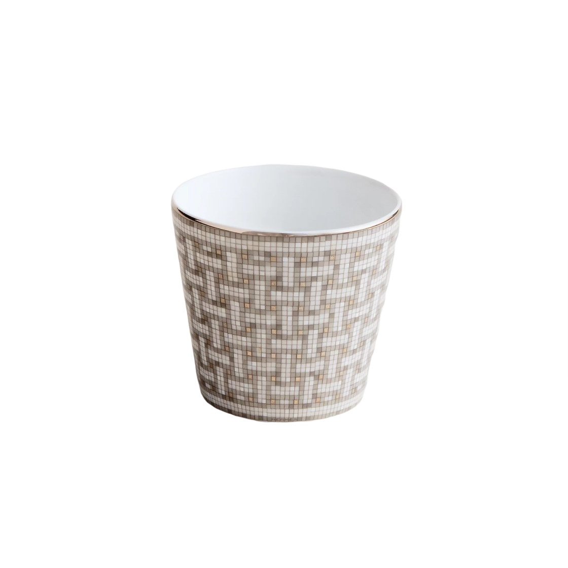P035040P Hermes Mosaique Au 24 Tumbler Platinum