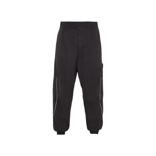 Stone Island Shadow Project 30328 Strertch Cotton Nylon Gabardine Ventilation Trousers Black - 23SS