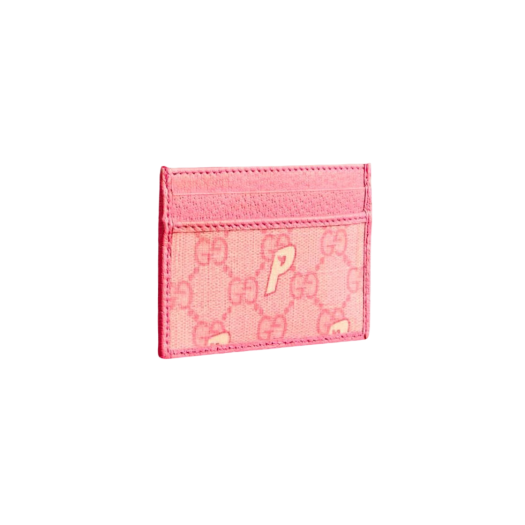 Palace x Gucci GG-P Supreme Card Case Pale Pink - 22FW