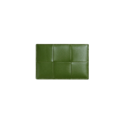 Bottega Veneta Credit Card Case Calfskin Avocado