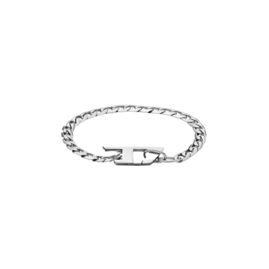 Diesel Dx1496 Stainless Steel Chain Bracelet Silver