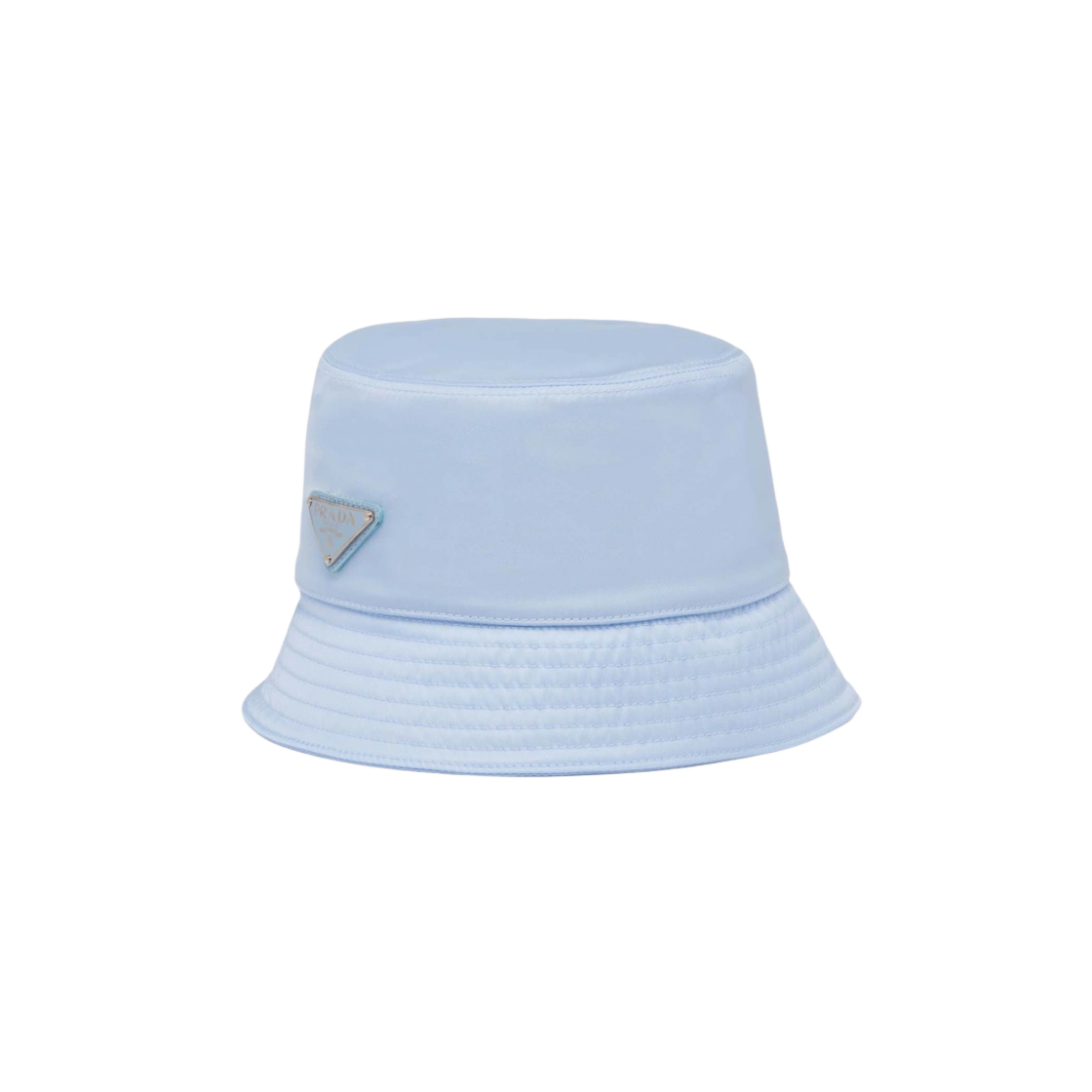 (W) 프라다 리나일론 버킷햇 셀레스트((W) Prada Re-Nylon Bucket Hat Celeste) - 1