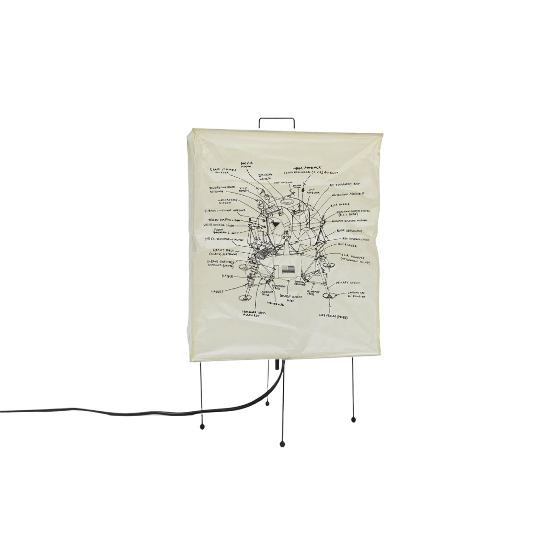 톰 삭스 루나 익스커션 모듈 램프(Tom Sachs Lunar Excursion Module Lamp)