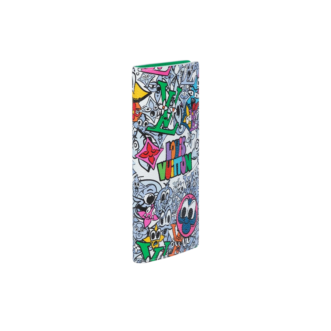 M82011 Louis Vuitton Brazza Wallet Monogram Comics Coated Canvas Green - #2