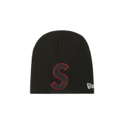 Supreme New Era S Logo Beanie Black - 23SS