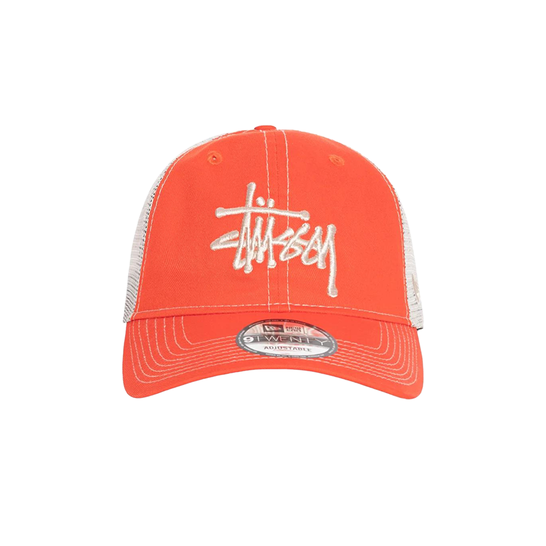 스투시 뉴에라 9Twenty 베이직 트러커 우드랜드 카모 | Stussy