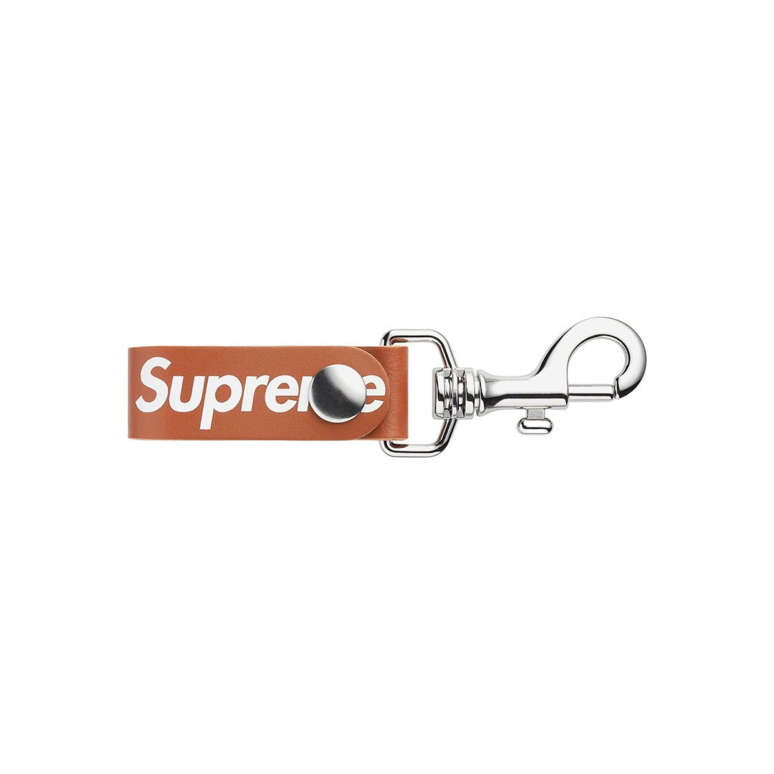 슈프림 레더 키 루프 브라운 - 21SS | Supreme | KREAM