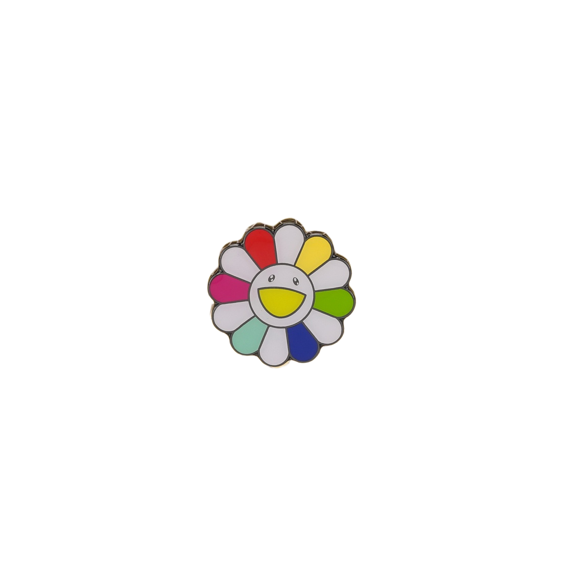 카이카이키키 플라워 핀 37mm 멀티컬러(Kaikai Kiki Flower Pin 37mm Multicolor)