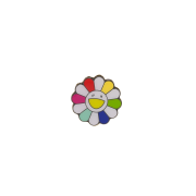 Kaikai Kiki Flower Pin 37mm Multicolor
