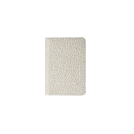 Maison Margiela Bovine Leather Card Holder Ivory