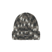 Supreme Crochet Beanie Black - 21FW