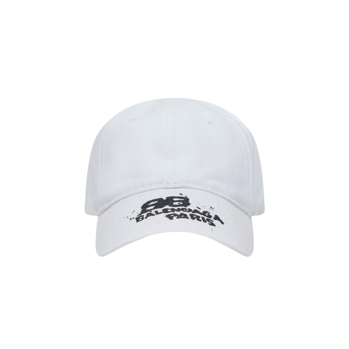 (W) 발렌시아가 핸드 드로운 BB 아이콘 캡 화이트((W) Balenciaga Hand Drawn BB Icon Cap White) - 1