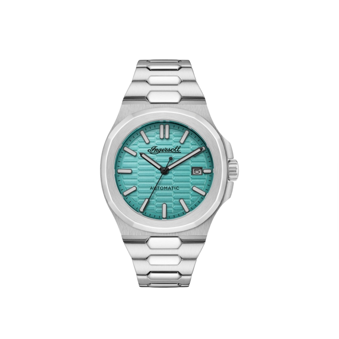 I11804 Ingersoll Catalina 44.5mm I11804 Automatic Stainless Steel Silver Turqoise Silver Dial