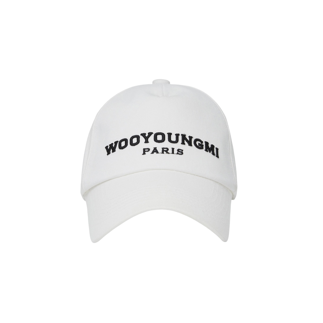 우영미 자수 볼캡 화이트 - 23SS(Wooyoungmi Embroidered Ball Cap White - 23SS)