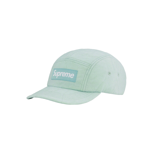 Supreme Quilted Liner Camp Cap Mint - 22FW
